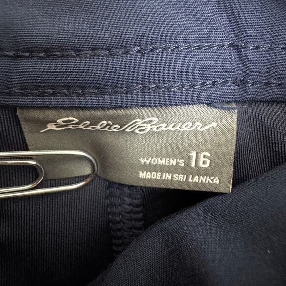 Eddie Bauer Womens Active Skort Shorts Skirt Size 16 Gorpcore Outdoor Blue - Picture 2 of 5